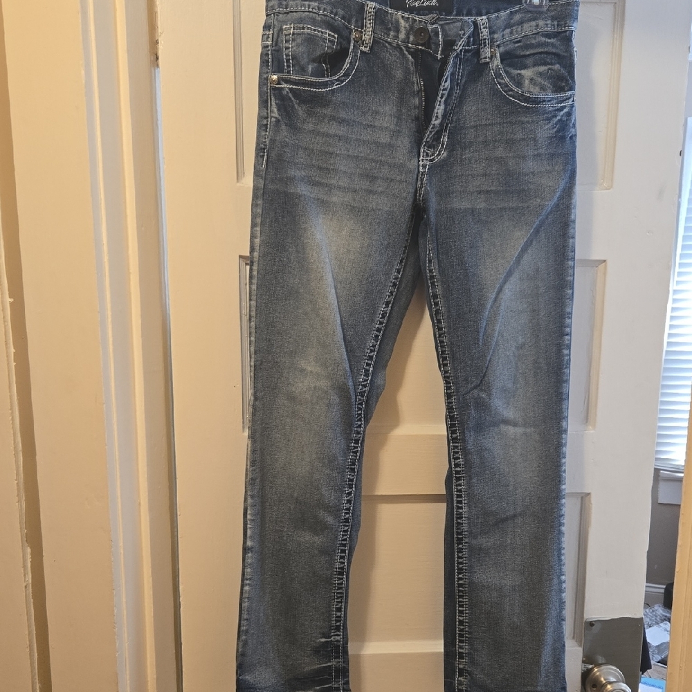 Classic Slim Fit Denim Jeans for Men